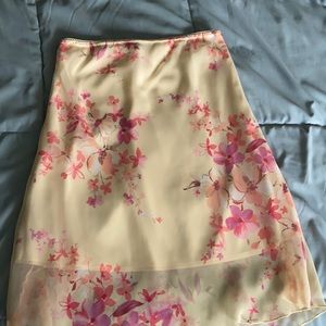 Floral skirt